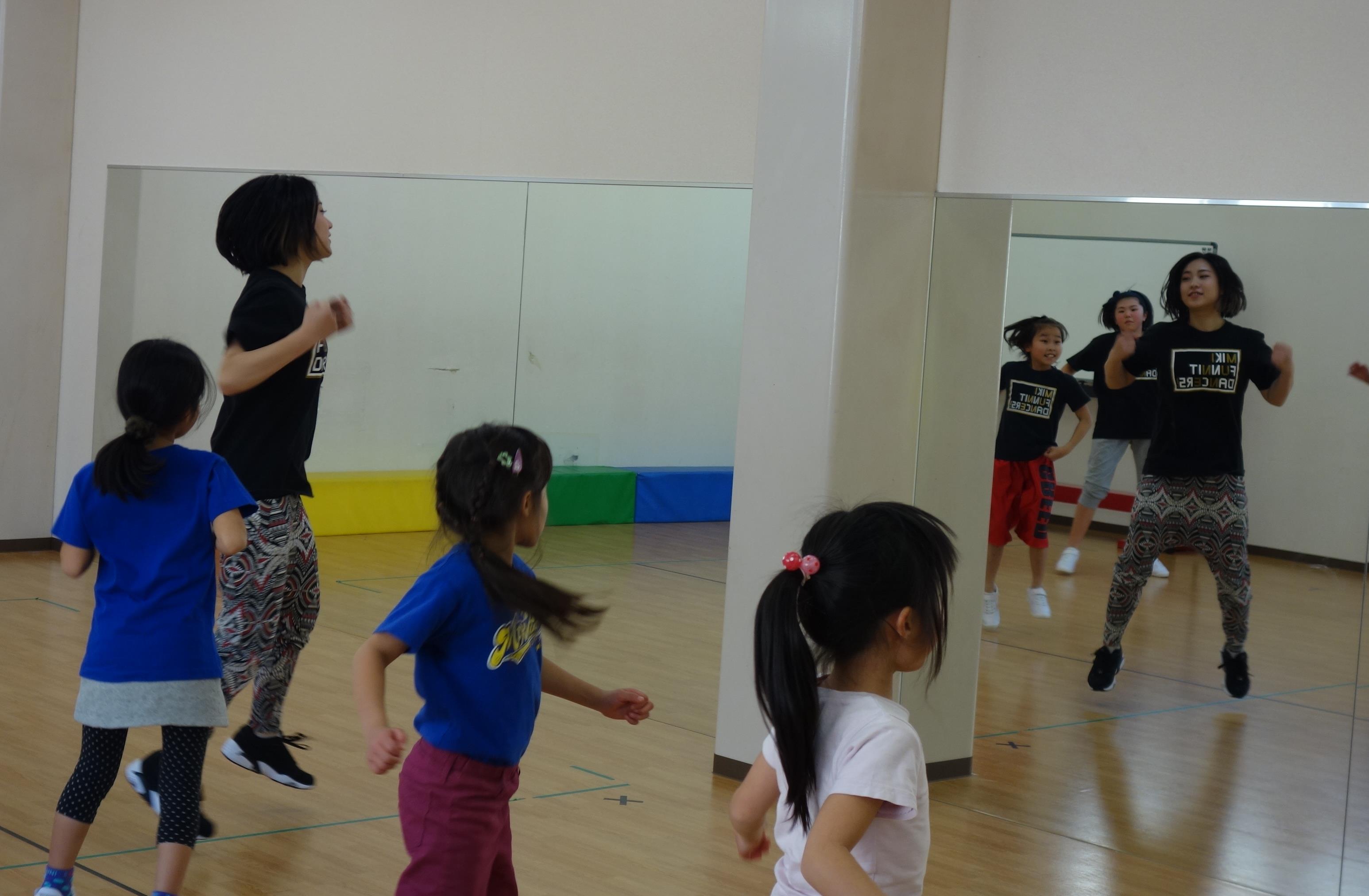 土曜日 Jazzヒップホップクラス Miki ファニット 福岡のダンス 運動教室です 講演や研修もお気軽にお問合せください